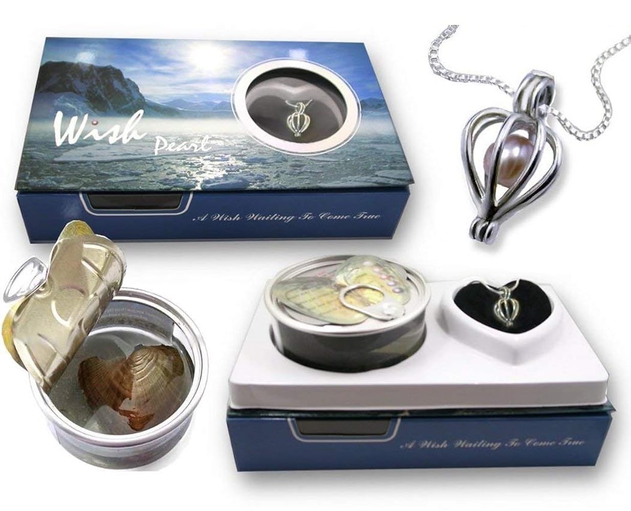 Love Wish Pearl Necklace Gift for Jewelry