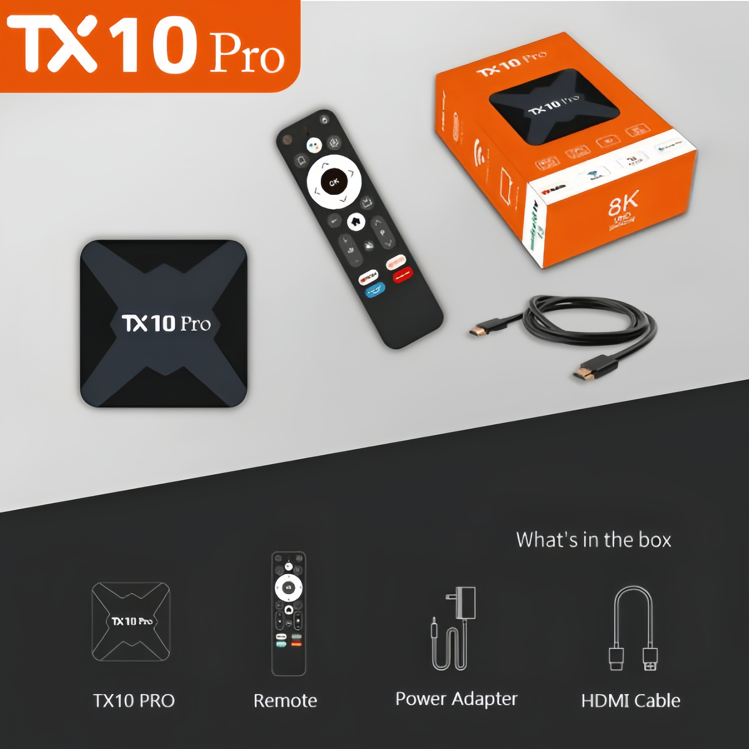 TX10 Pro Android TV Box with Voice Control Remote Review