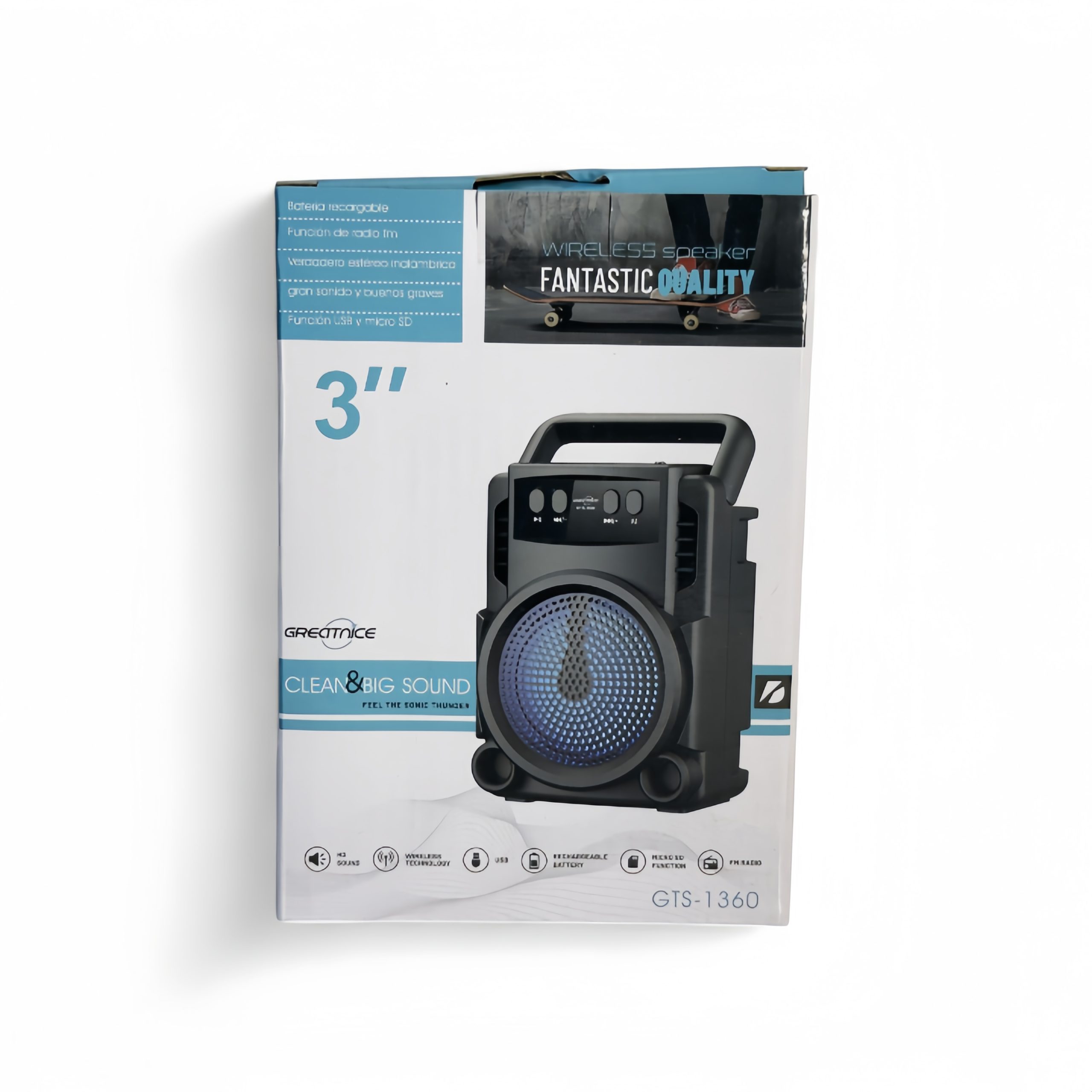 GTS-1360 Wireless Bluetooth Speaker